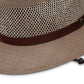 Stetson Men's Afton Canvas Hat Brown Size Large