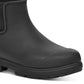 UGG महिलाओं के लिए ड्रॉपलेट वाटरप्रूफ रेन बूट काला, साइज़ 8