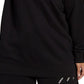 adidas Women's Crewneck Sweatshirt Black Size 2X