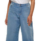 Calvin Klein Women's Wide Leg Cropped Jeans Blue Size 22W