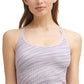 Calvin Klein Women's Textured Zebra Print Crop Top Pink Size Medium