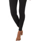 32 Degrees Women's Cozy Heat High Waisted Leggings Black Size XX-Large