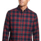 Weatherproof Vintage Men's Tartan Plaid Flannel Shirt Blue Size Small