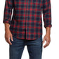 Weatherproof Vintage Men's Tartan Plaid Flannel Shirt Blue Size Small