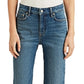 Ralph Lauren Women's High-Rise Straight Ankle Jeans Blue Size 6