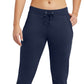 Champion Women's Powerblend Fleece Sweatpant Jogger Blue Size Medium