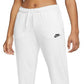 Nike Women's Sportswear Club Fleece Midrise Joggers White Size 2XL