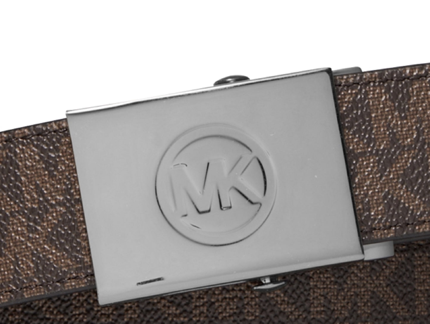 Michael Kors Men's Logo Reversible Belt Brown Size Regular