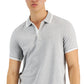 Michael Kors Men's Greenwich Polo Shirt Gray Size Large