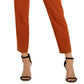Calvin Klein Women's Lux Highline Skinny Pants Brown Size 6 Petite