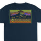 Columbia Men's Graphic T-Shirt Blue Size Small