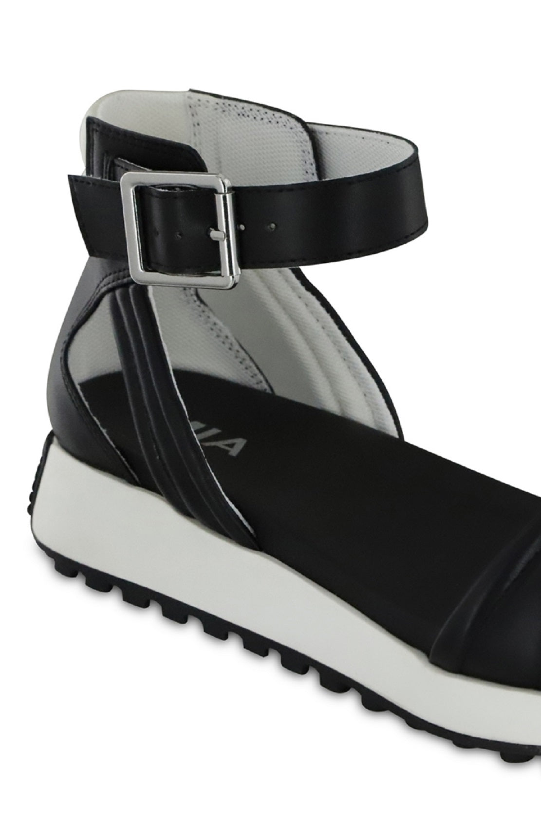 Mia Women's Kathie Ankle Strap Sandal Black Size 7.5 M
