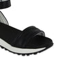 Mia Women's Kathie Ankle Strap Sandal Black Size 7.5 M