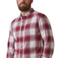 Bass Outdoor Men's Expedition Stretch Flannel Shirt Purple Size XX-Large