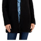 Tommy Hilfiger Women's Hooded Fleece Zip Up Jacket Black Size Small