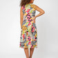 Leota Women'sParadise Pop Rosemary Dress Black Size XX-Large