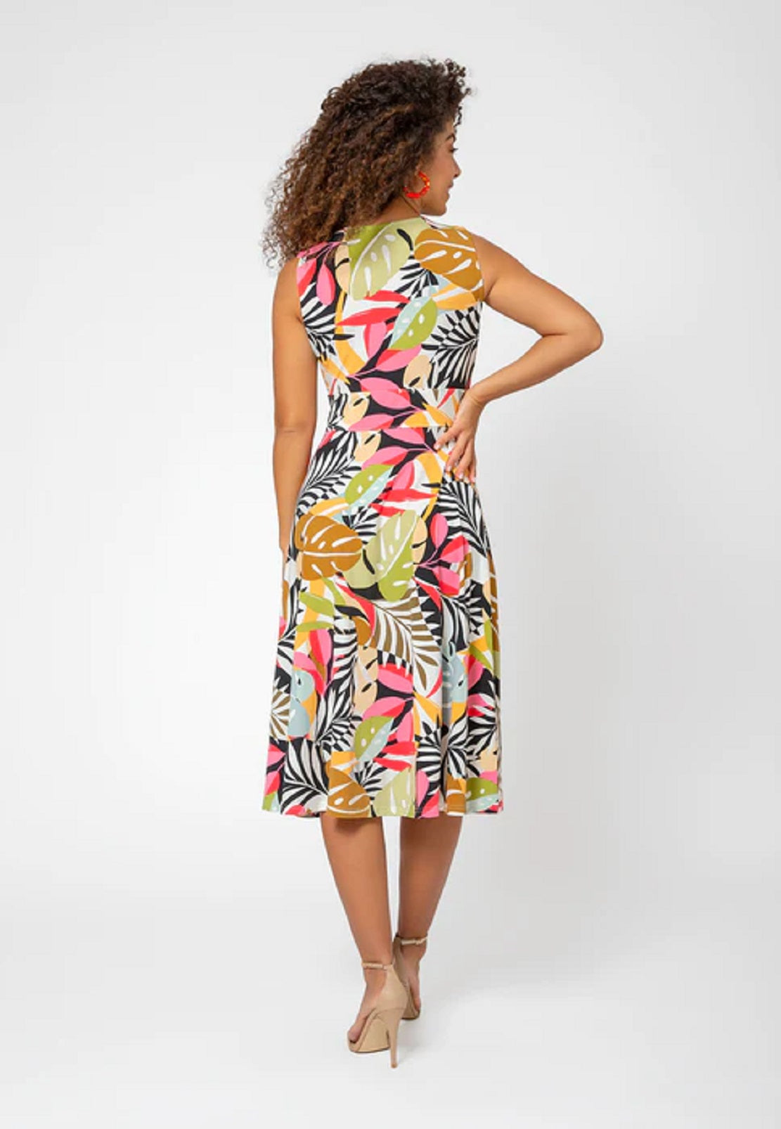 Leota Women'sParadise Pop Rosemary Dress Black Size XX-Large