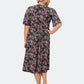Leota Women's Confetti Floral Lord & Taylor Zoe Dress Black