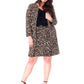 Cora Jacket in Leo Brown (Curve) Brown