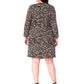 Cora Jacket in Leo Brown (Curve) Brown