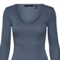 VERO MODA Women's Rita Top Gray