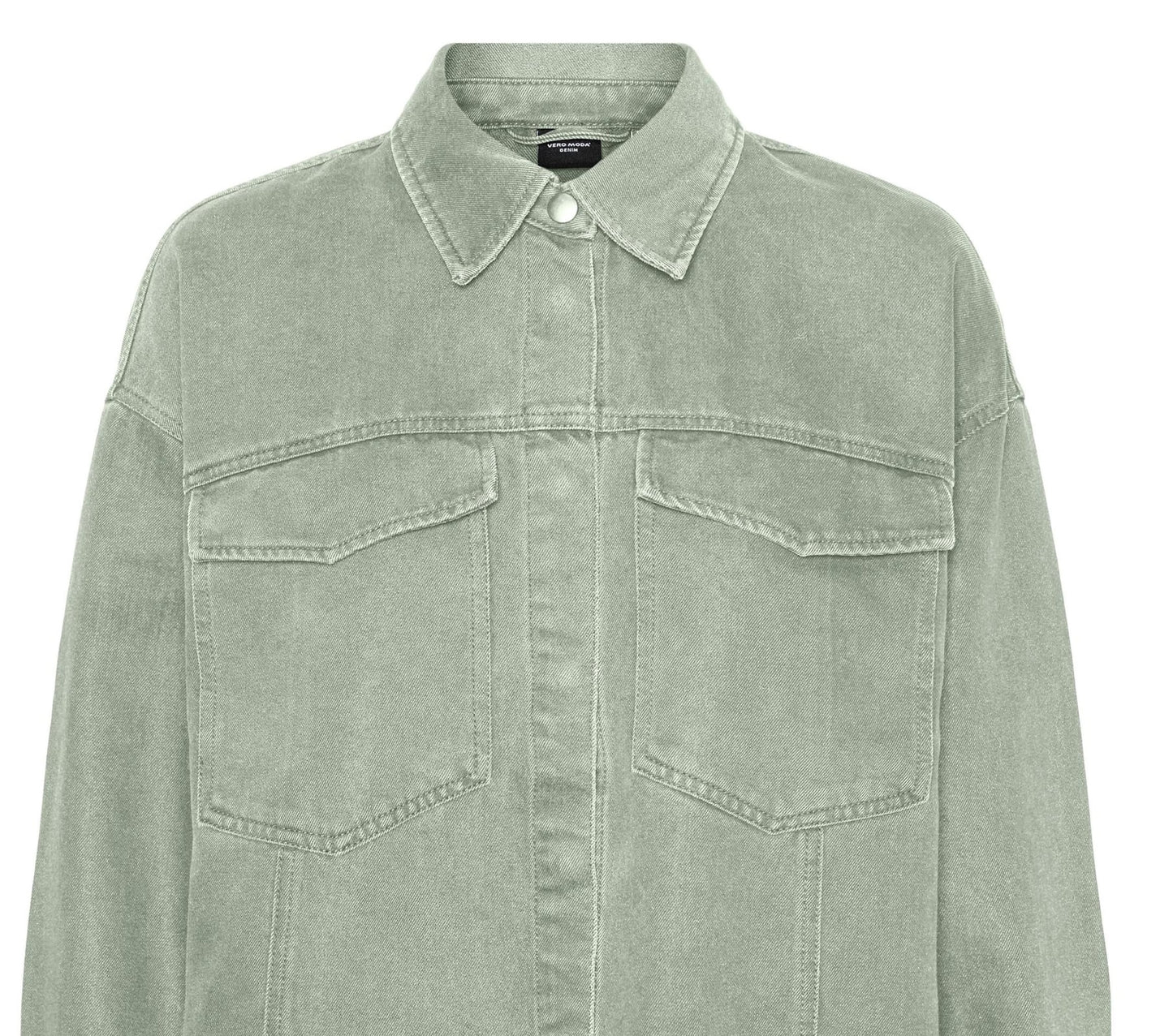 VERO MODA महिलाओं के लिए मिनेट जैकेट ग्रे