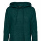 VERO MODA Women's knitted hooded Green Size Small