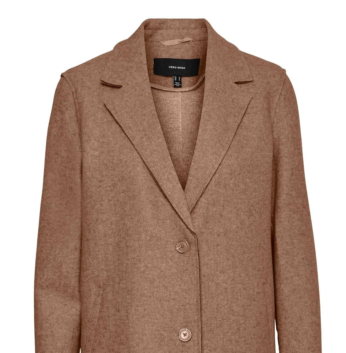 VERO MODA Women's Between Seasons Coat Brown