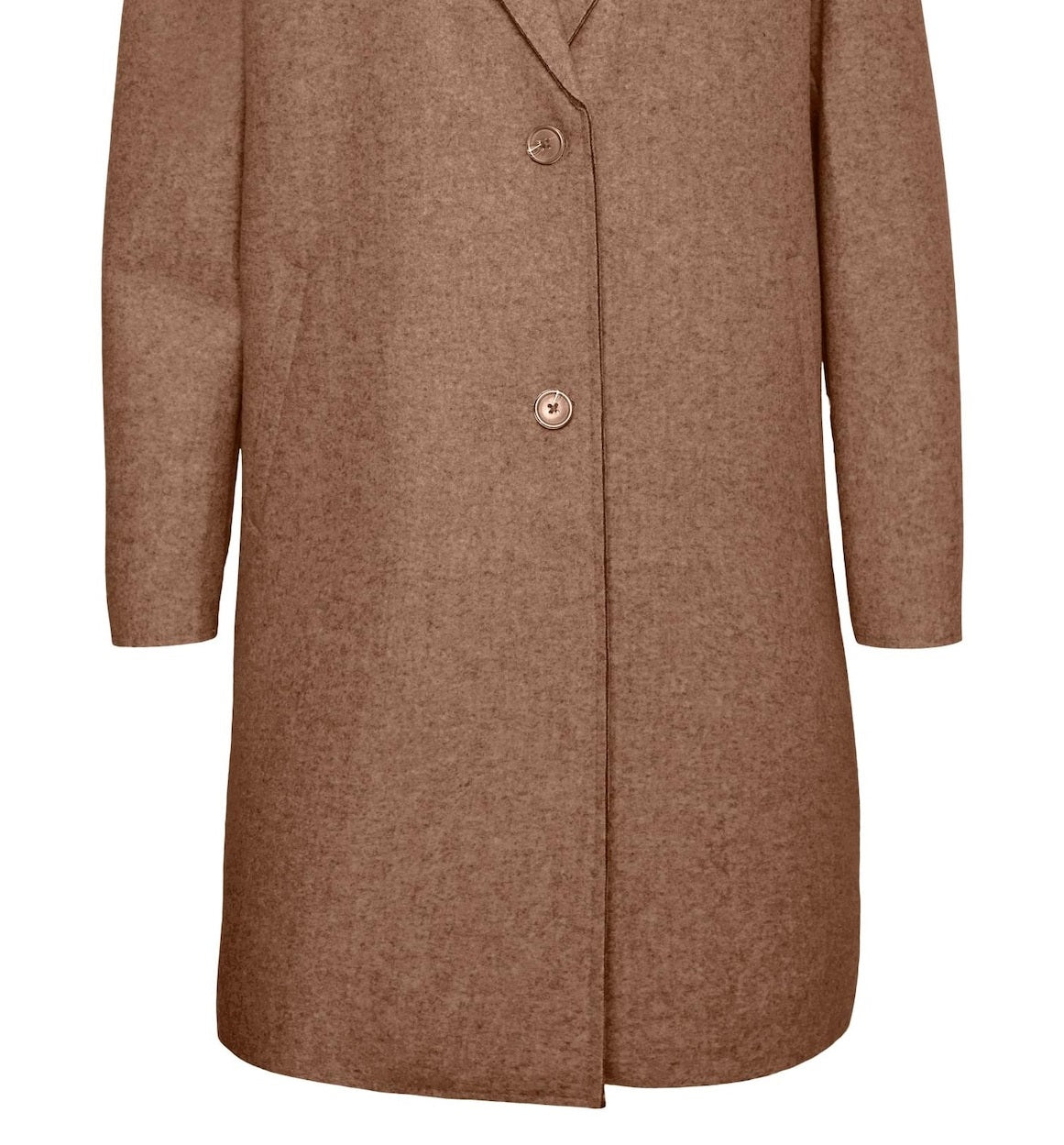 VERO MODA Women's Between Seasons Coat Brown