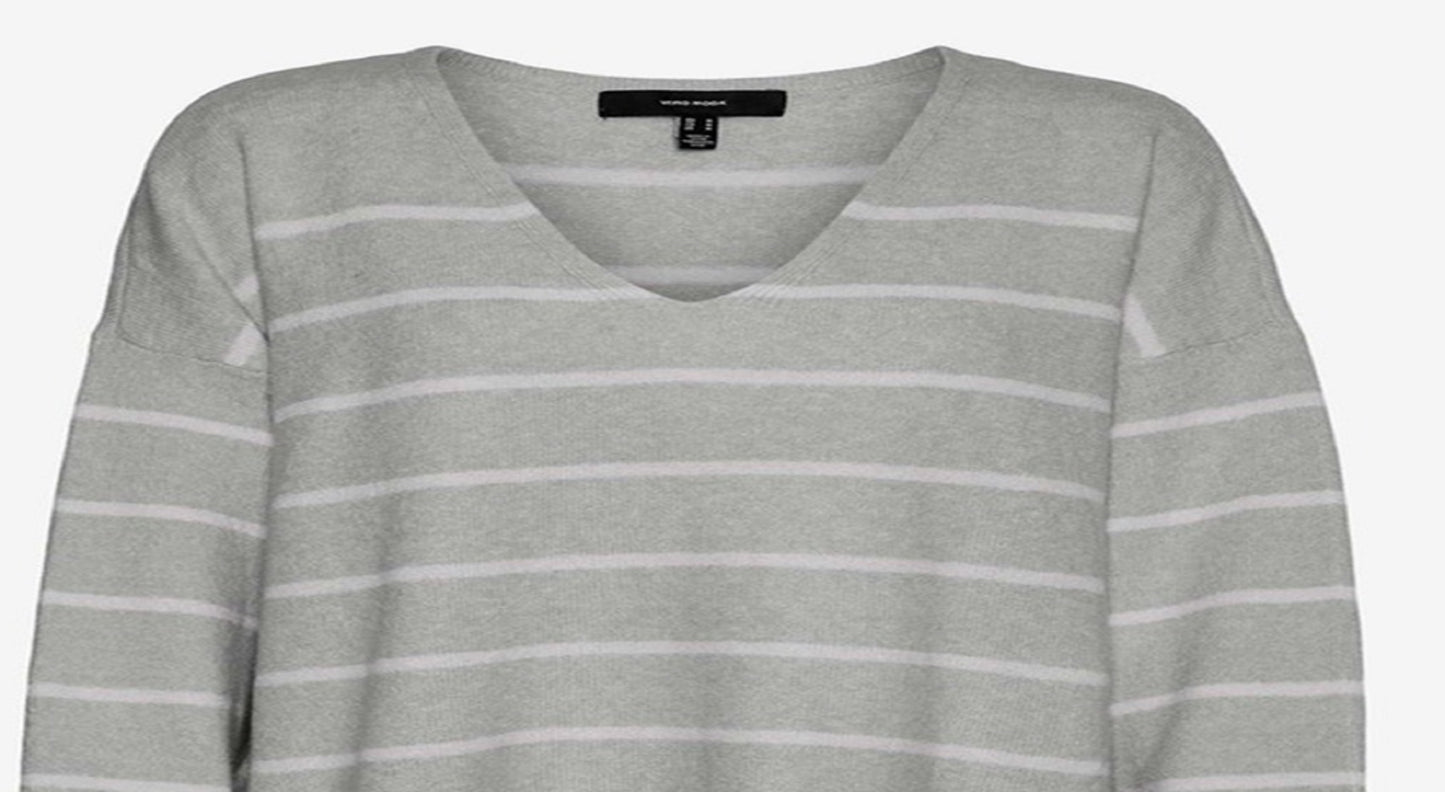 VERO MODA Women's Doffy Pulver Sweater Gray