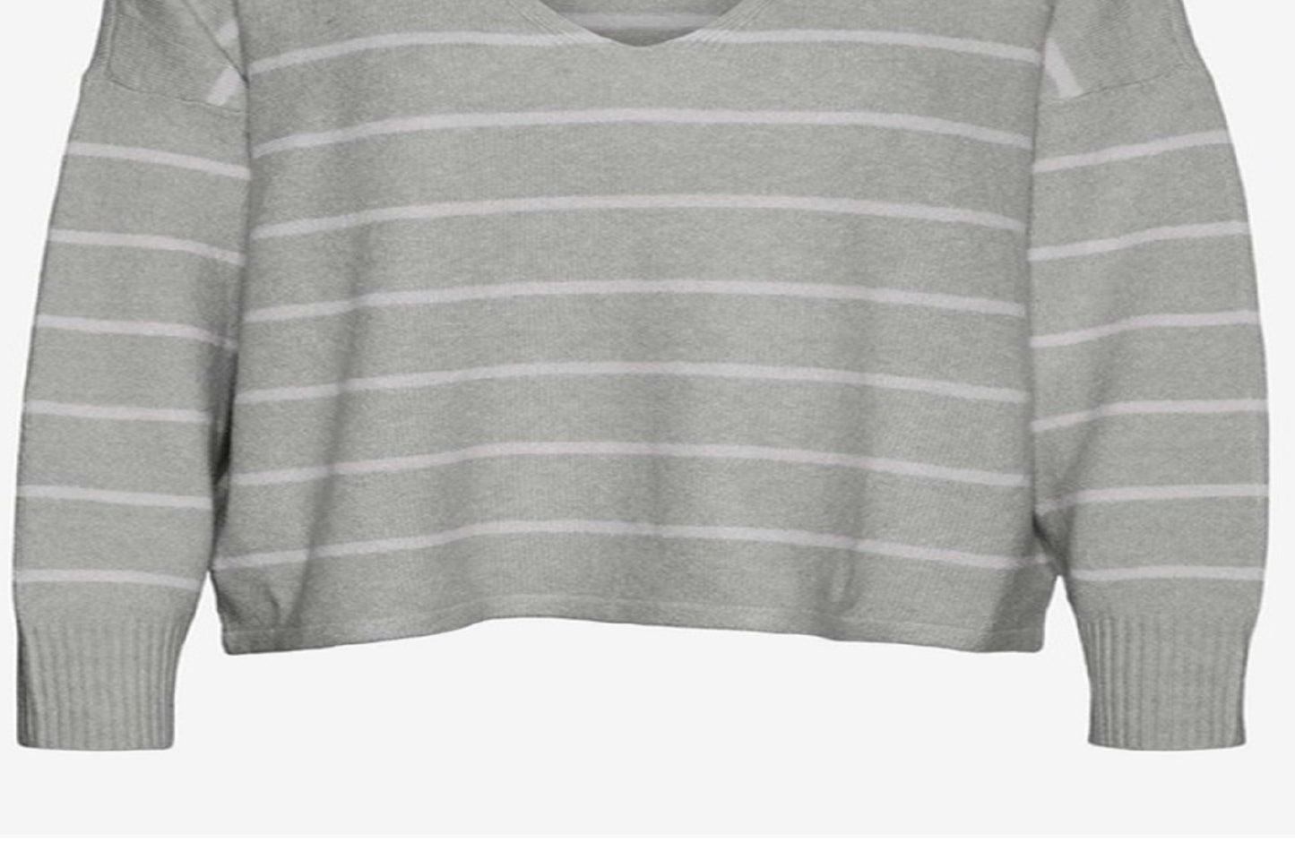 VERO MODA Women's Doffy Pulver Sweater Gray