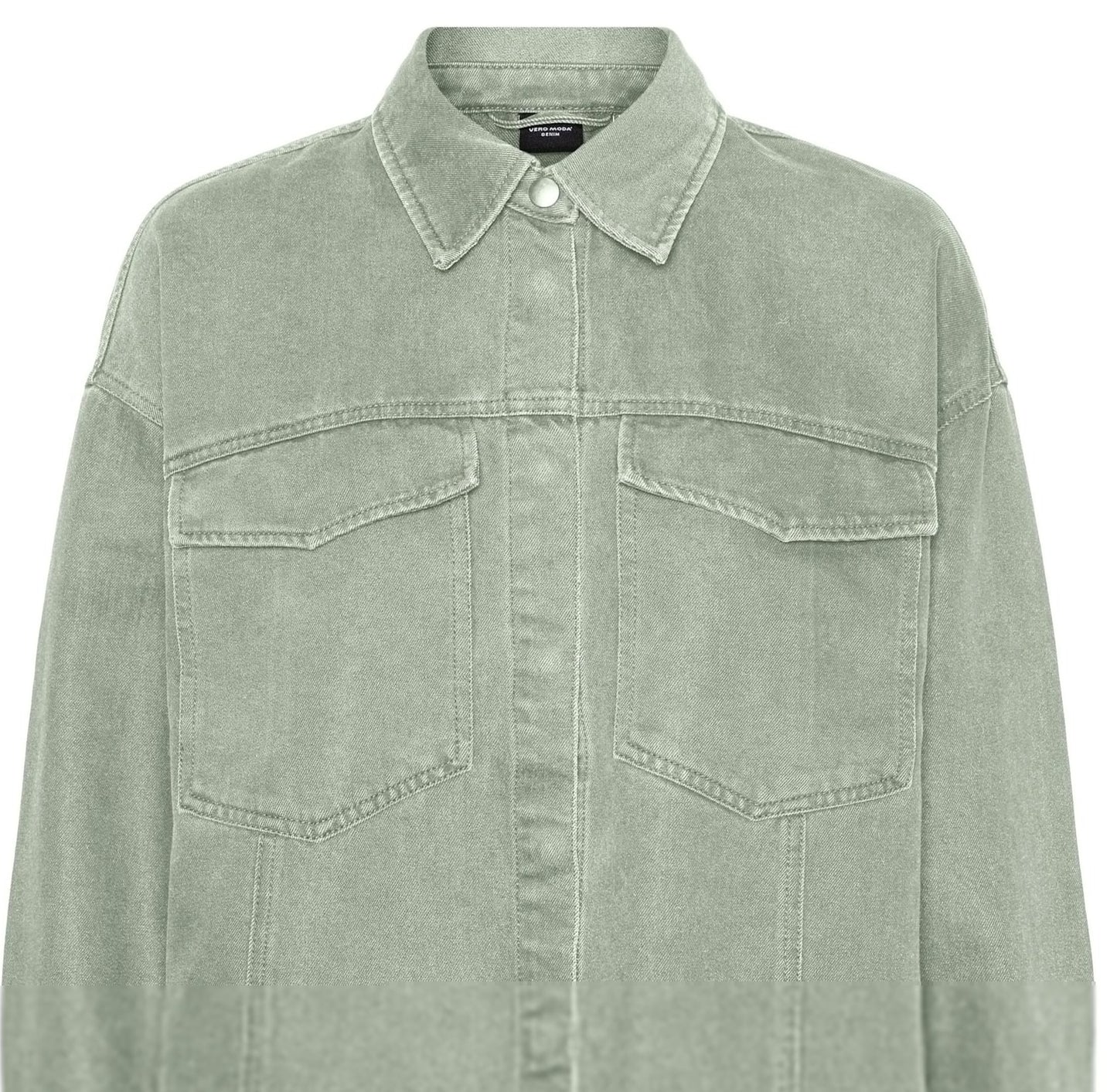 VERO MODA महिलाओं के लिए मिनेट जैकेट ग्रे