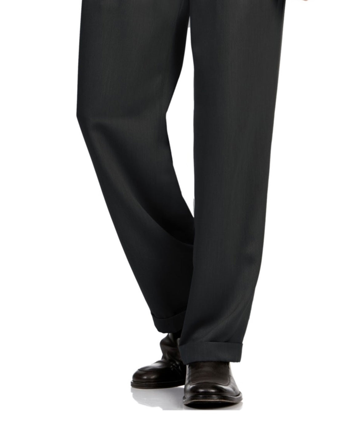 Perry Ellis Men's Non Iron Dress Pants Gray Size 40X30