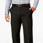 Sean John Men's Classic Fit Black Solid Pants Black Size 42X32