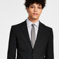 DKNY Men's Modern Fit Stretch Suit Jacket Black Size 38