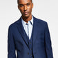 Tommy Hilfiger Men's Modern Fit Th Flex Stretch Solid Suit Jacket Blue Size 42