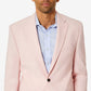 Club Room Men's Classic Fit Solid Sport Coat Pink Size 42