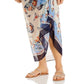 Echo Women's Floral Bandana Pareo & Scrunchie Set Blue Size Regular