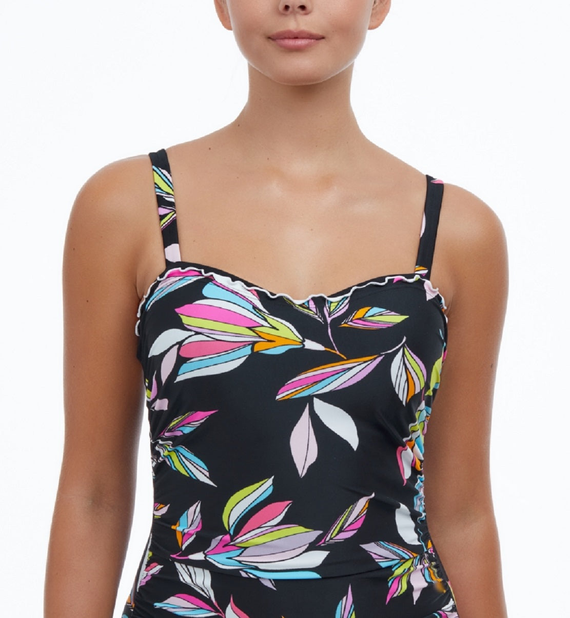 Profile By Gottex Women's Monaco D Cup One Piece Swimsuit Black Size 27
