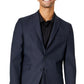 Kenneth Cole Reaction Men's Slim Fit Ready Flex Stretch Suit Blue Size 40