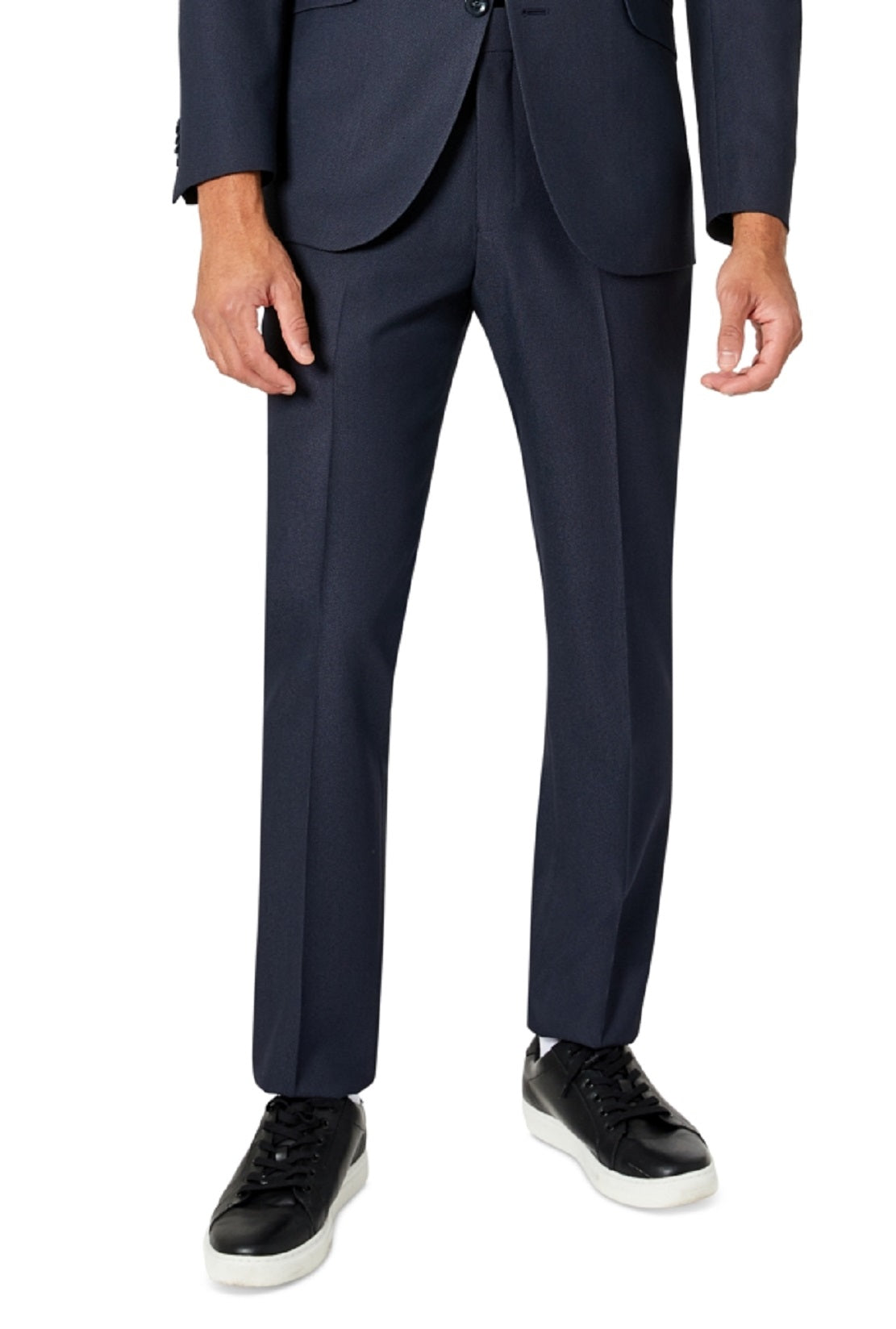 Kenneth Cole Reaction Men's Slim Fit Ready Flex Stretch Suit Blue Size 40