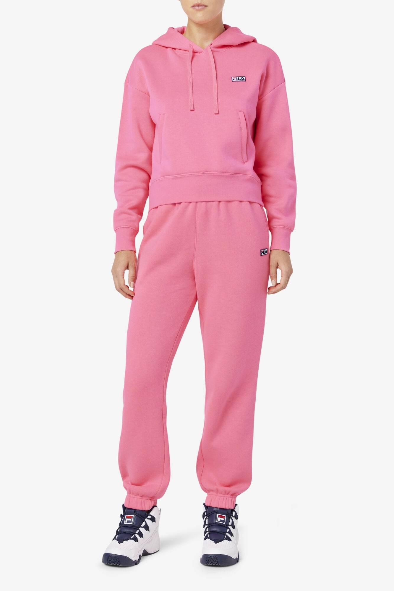 Fila Women's Lassie Full Length Joggers Pink Size Small