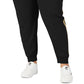 Fila Women's Clover Mid Rise Drawstring Jogger Black Size 3X