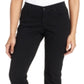 Style & Co Women's Tummy Control Bootcut Jeans Black Size 20X4