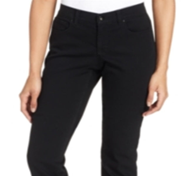 Style & Co Women's Tummy Control Bootcut Jeans Black Size 20X4