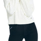 Nautica Women's Cropped Cable Knit Sweater White Size Small