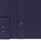 DKNY Men's Stretch Slim Fit Button Down Shirt Blue Size XL