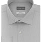 Michael Kors Men's Slim Fit Airsoft Performance Non Iron Dress Shirt Gray Size 17X34X35