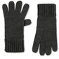 Calvin Klein Men's Double Wide Ribbed Fisherman's Hat & Gloves Set Black Size Regular