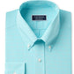Club Room Men's Performance Button up Dress Shirt Blue Size 16X34-35